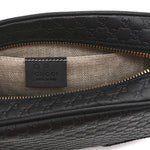 Microguccissima Mini Bree Messenger Bag Black