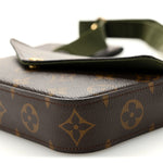 Monogram Felicie Strap & Go Kaki