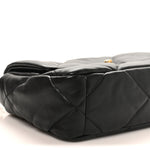 Lambskin Quilted Medium Chanel 19 Flap Black
