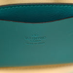 Calfskin Vlogo Bucket Bag Blue