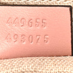 Soft Microguccissima Medium Zippered Satchel Soft Pink