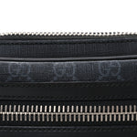 Soft GG Supreme Monogram Web Belt Bag Black Grey