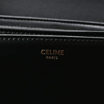 Shiny Calfskin Medium Triomphe Black