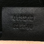 Calfskin Matelasse Studded Medium GG Marmont Tote Black