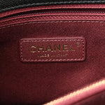 Caviar Quilted Small Coco Handle Flap Black