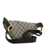 GG Supreme Monogram Web Small Ophidia Belt Bag Beige Ebony New Acero
