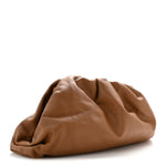 Smooth Butter Calf The Pouch Oversized Clutch Cammello