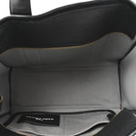 Grained Calfskin Medium The Tote Bag Black