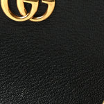 Goatskin Small Aphrodite Shoulder Bag Black