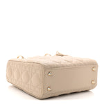 Lambskin Cannage Small My ABCDior Lady Dior Hazelnut