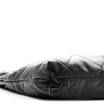 Shiny Calfskin Quilted Small Chanel 22 Black