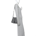 Heavy Grain Calfskin Mini Millie Charcoal