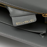 Box Calfskin 30 Montaigne Flap Bag Gray
