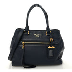 Vitello Phenix Shopping Satchel Baltico