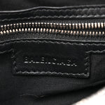Metallic Agneau Arena Mini Le Cagole Duffle Crossbody Bag Silver