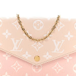 Empreinte Spring in the City Felicie Pochette Chain Wallet Pink Beige Yellow
