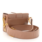 Smooth Calfskin Micro 30 Montaigne Flap Bag Pale Pink