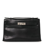 Box Kelly Pochette Clutch Black