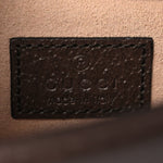 Monogram Jumbo GG Textured Dollar Calfskin Embroidered Super Mini Dionysus Shoulder Bag Camel Ebony New Acero Multicolor
