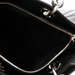 Lambskin Cannage Granville Polochon Black