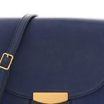 Grained Calfskin Small Trotteur  Indigo