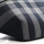 House Check Sonny Bum Bag Navy Grey