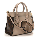 Calfskin Monogram On My Side PM Greige