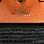 Toile Vache Calfskin Herbag 30 PM Black Natural