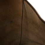 Grained Calfskin Large N/S Park Tote Dark Olive