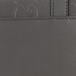 Calfskin GG Tennis Embossed Duffle Bag Grey