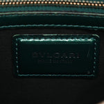Iridescent Calfskin Serpenti Forever Shoulder Bag Emerald Green