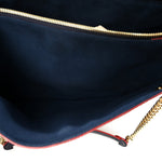 Empreinte Surene MM Marine Rouge