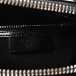 Shiny Lord Calfskin Small Antigona Black