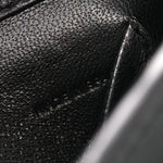 Calfskin Small Nile Bracelet Minaudiere Bag Black