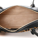 Calf Hair Leopard Print Medium Le Teckel Bag