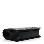 Lambskin Chevron Quilted New Medium Boy Flap Black