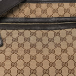 Monogram Messenger Bag Dark Brown
