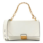 Agnello Old Shine F is Fendi Kan U Shoulder Bag White