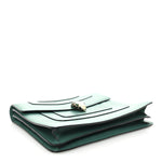Calfskin Serpenti Forever Medium Shoulder Bag Emerald Green