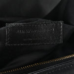 Calfskin Y Quilted Monogram Medium Loulou Chain Satchel Black