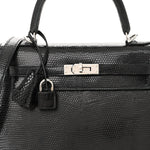 Lizard Niloticus Kelly Sellier 25 Black