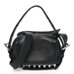 Primal Lambskin Mini Ricco Shoulder Bag Black