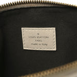 Lambskin Embossed Monogram Coussin PM Beige Cream