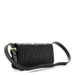 Calfskin Quilted All Over Miss Dior Flap Black