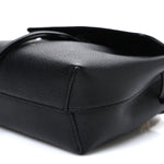 Calfskin Mini Lady Bag Black Flamma