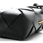 Lambskin Maxi Intrecciato Small Cassette Camera Bag Black