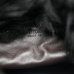 Shearling Lambskin The Pouch Chain Black