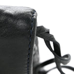 Agneau Giant 12 Rose Gold Hardware Envelope Clutch Anthracite