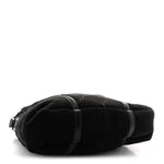 Microsuede Quilted Rodeo Drive Hobo Black