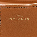 Grained Calfskin Mini Brillant Satchel Natural